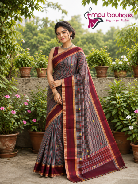 malmal cotton saree 1